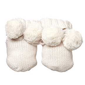 Organic Booties Love Oatmeal