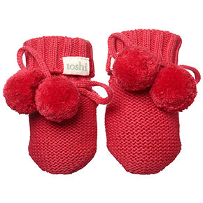 Organic Booties Marley Tomato