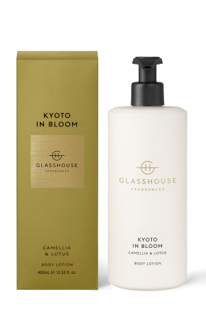 KYOTO IN BLOOM CAMELLIA & LOTUS 400mL Body Lotion