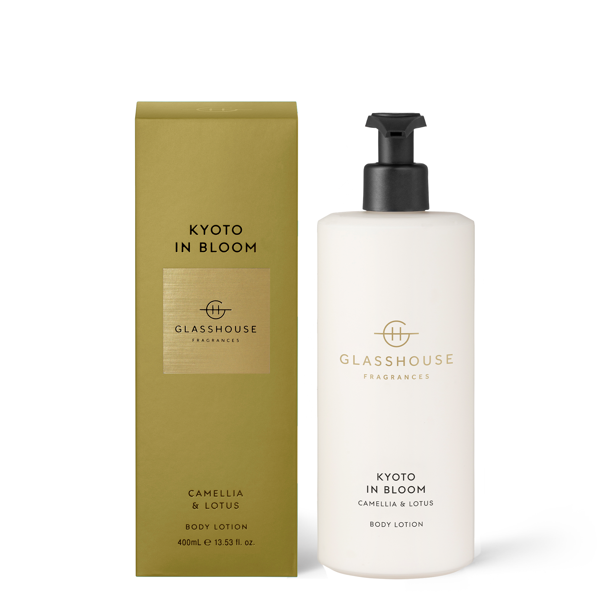 KYOTO IN BLOOM CAMELLIA & LOTUS 400mL Body Lotion