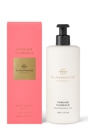 FOREVER FLORENCE WILD PEONIES & LILY 400mL Body Lotion