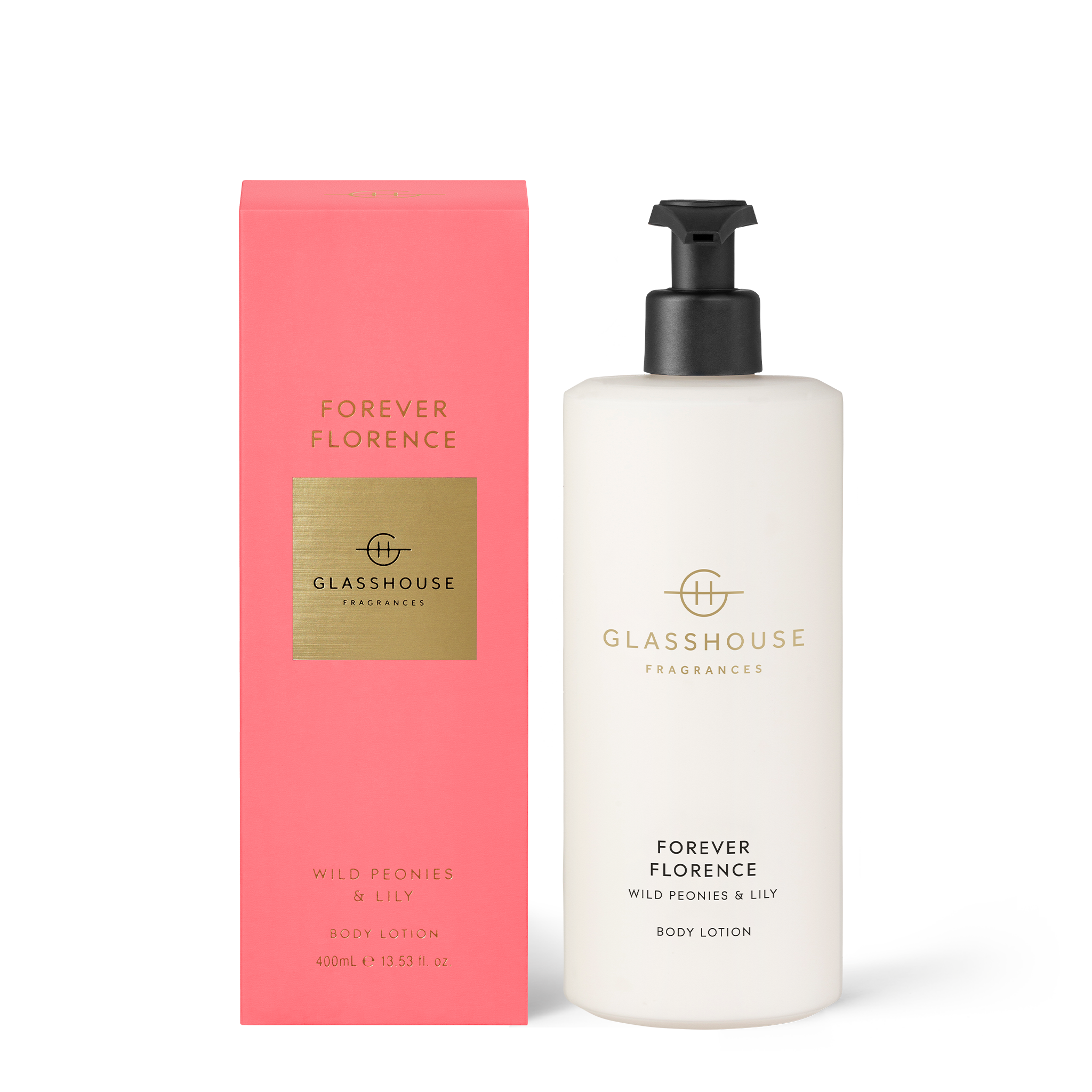 FOREVER FLORENCE WILD PEONIES & LILY 400mL Body Lotion