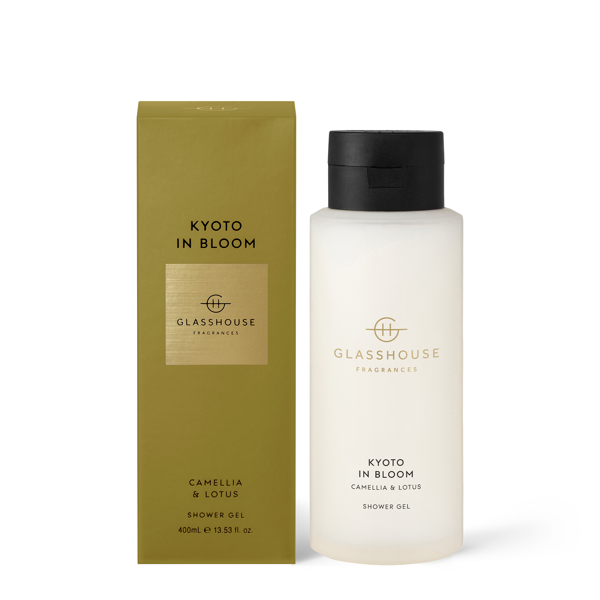 KYOTO IN BLOOM CAMELLIA & LOTUS 400mL Shower Gel