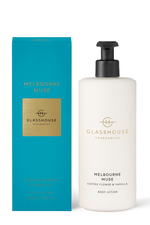 MELBOURNE MUSE COFFEE FLOWER & VANILLA 400mL Body Lotion