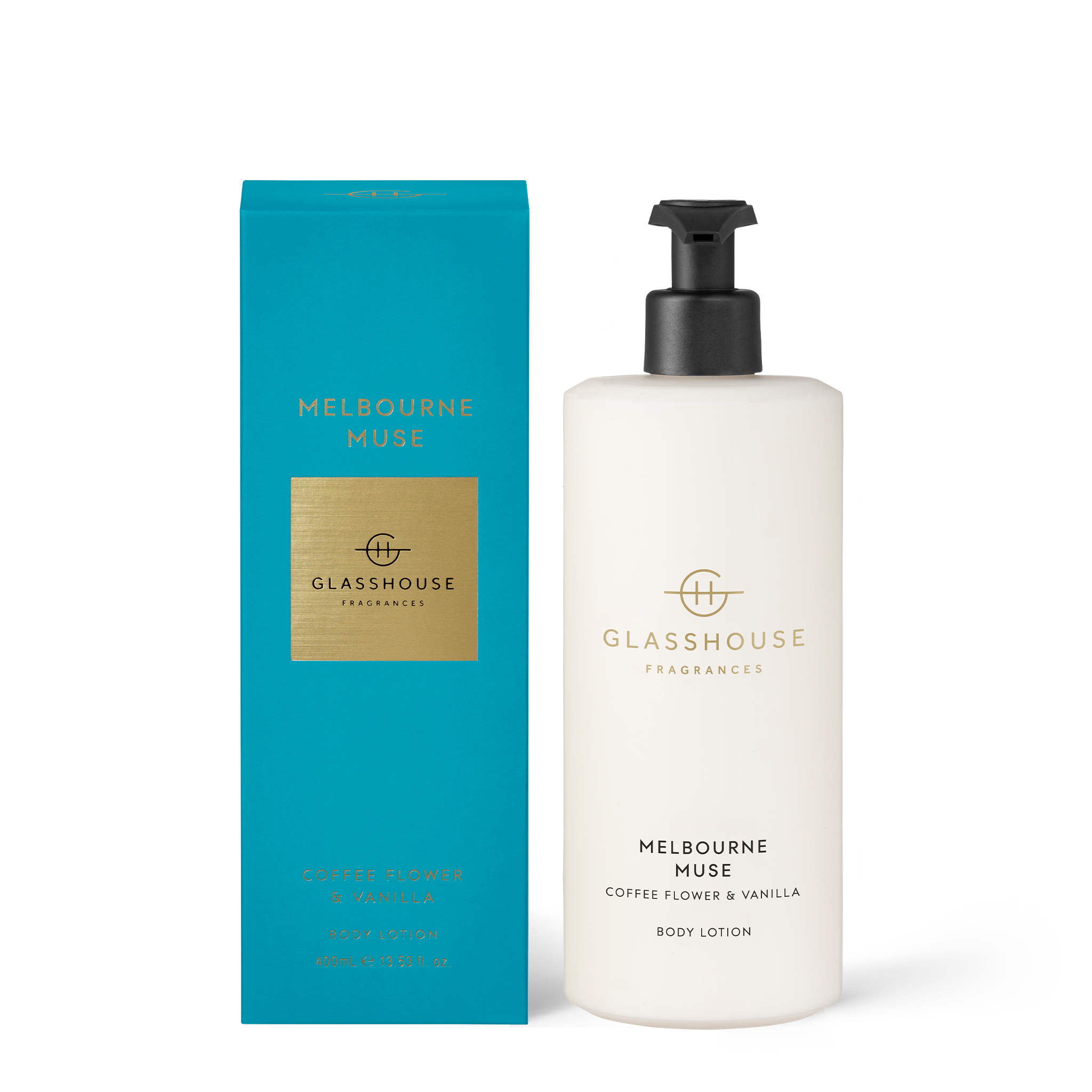 MELBOURNE MUSE COFFEE FLOWER & VANILLA 400mL Body Lotion