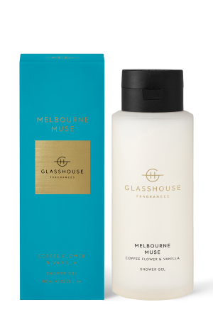 MELBOURNE MUSE COFFEE FLOWER & VANILLA 400mL Shower Gel