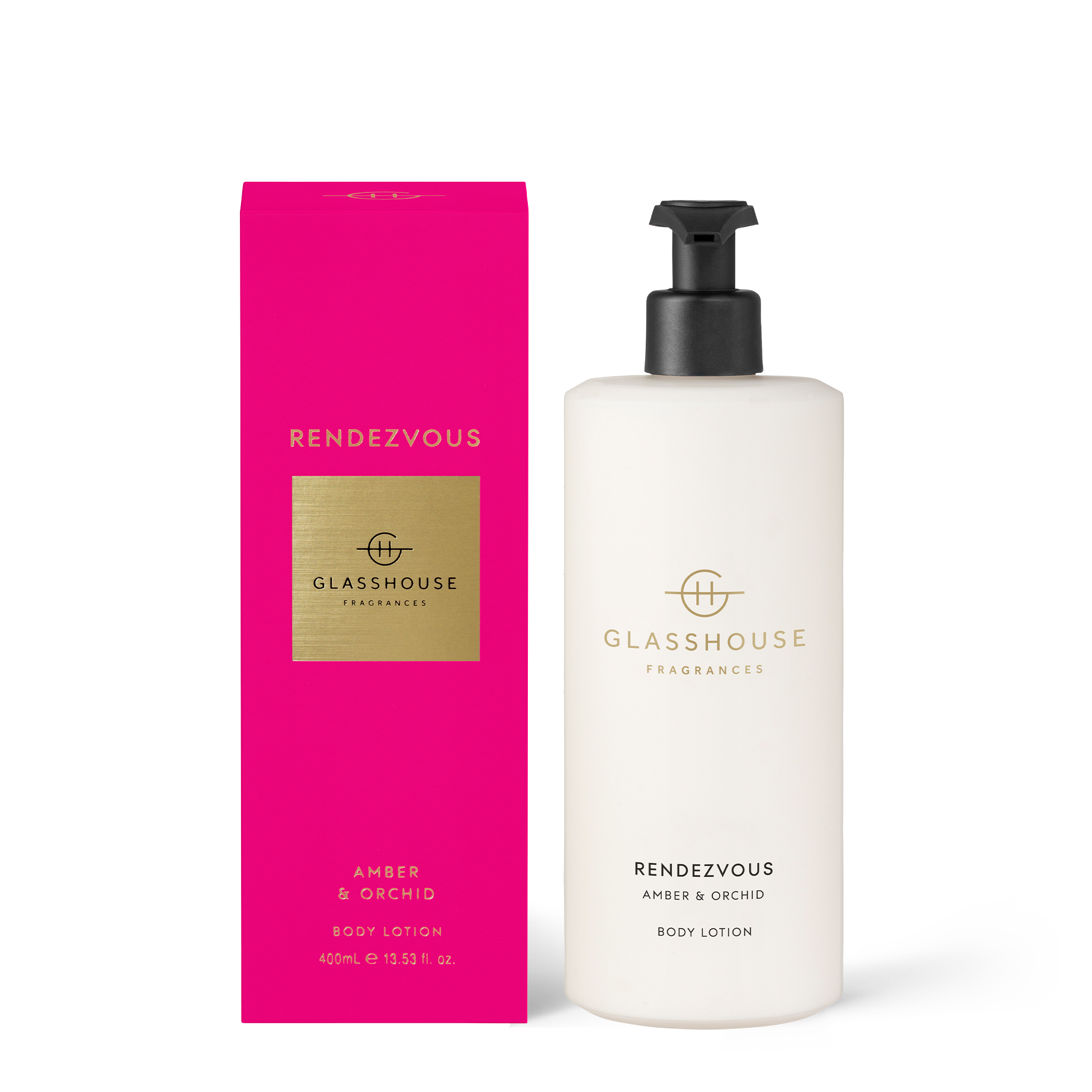 RENDEZVOUS AMBER & ORCHID 400mL Body Lotion