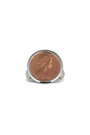 ONE CENT COIN RING