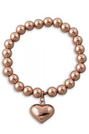 STRETCHY PUFFY HEART BRACELET