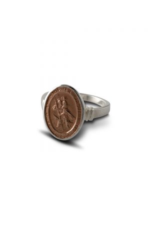 ST CHRISTOPHER RING