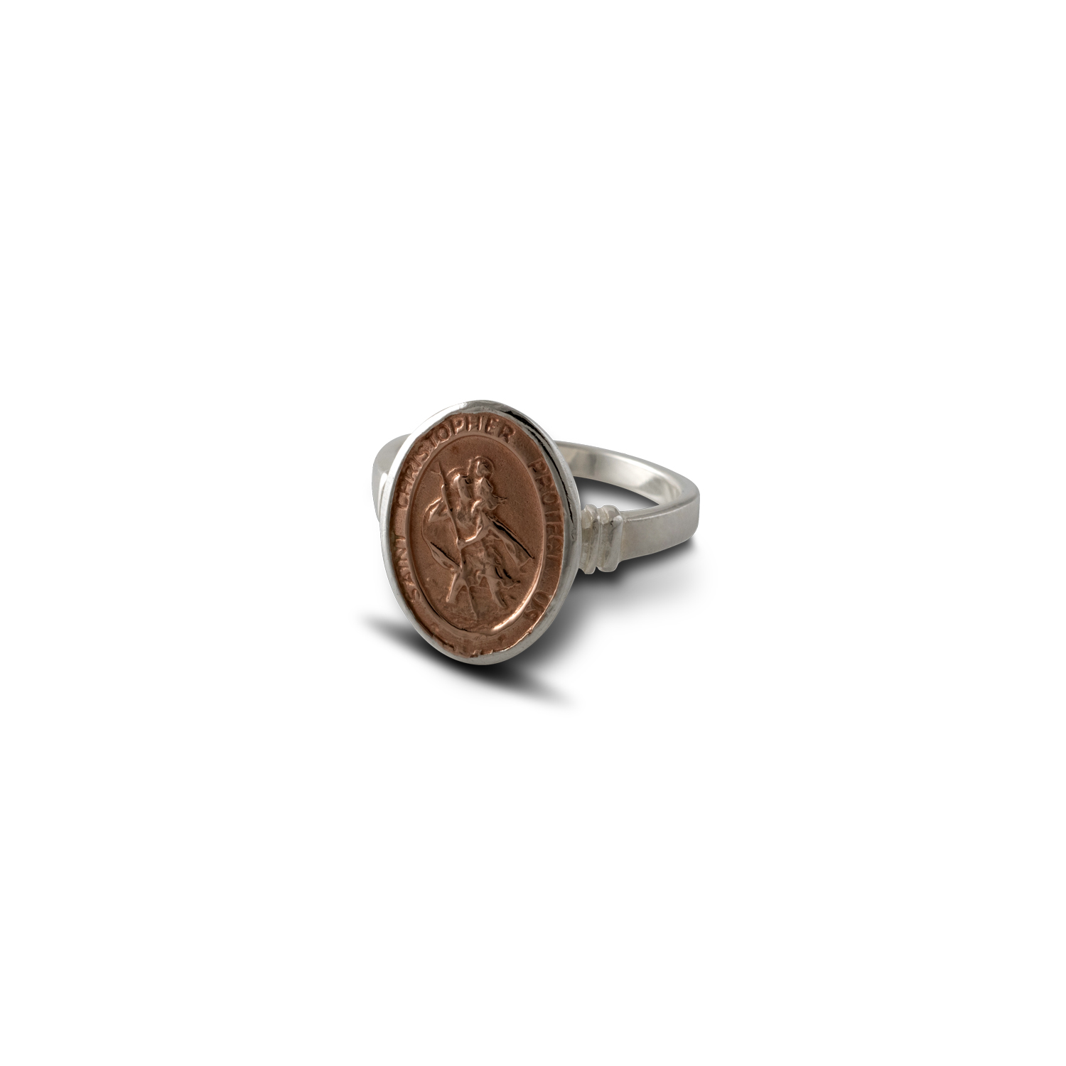 ST CHRISTOPHER RING