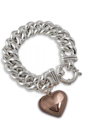 MEDIUM MAMA BRACELET WITH HEART
