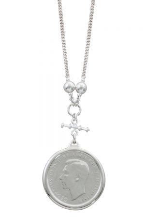 CROWN COIN NECKLACE