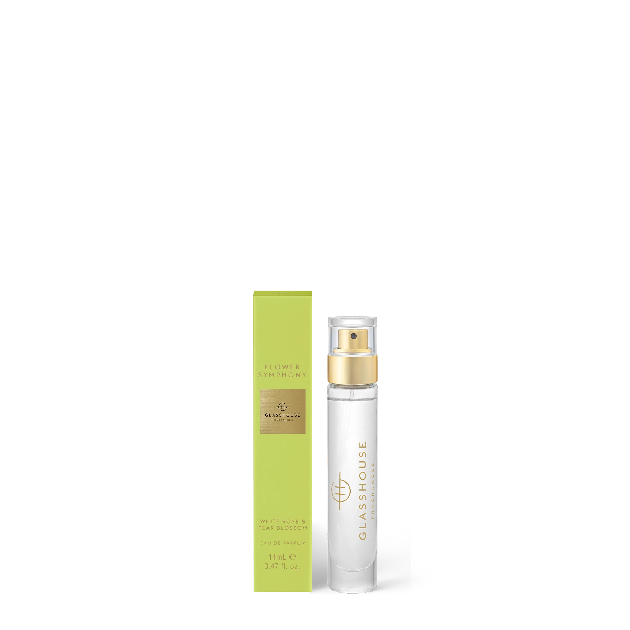 FLOWER SYMPHONY WHITE ROSE & PEAR BLOSSOM 14mL Eau de Parfum