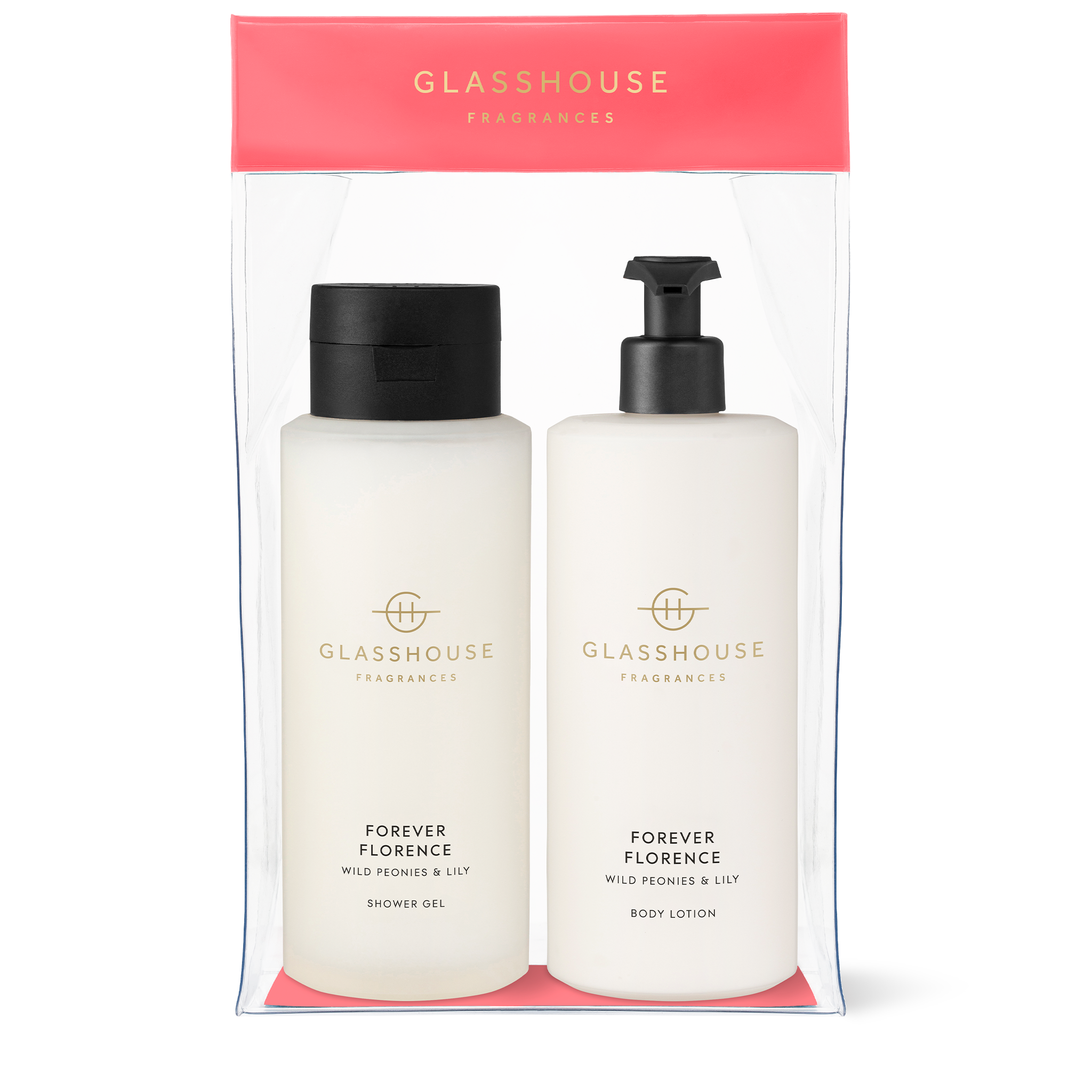 FOREVER FLORENCE WILD PEONIES & LILY Body Duo Gift Set