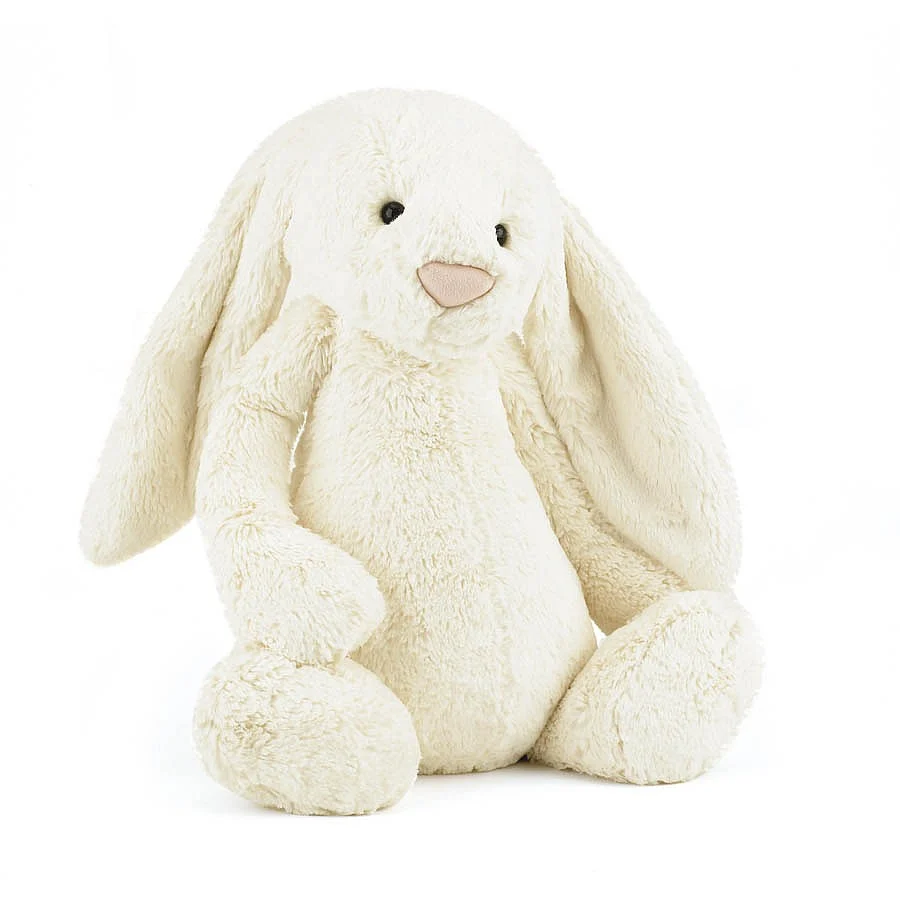 Large Bashful Cream Bunny