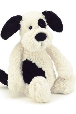 Bashful Black & Cream Puppy