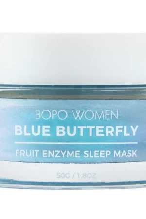 Blue Butterfly Enzyme Sleep Mask